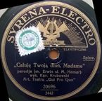 Całuję twoją dłoń, madame (Erwin – Hemar)