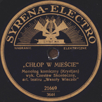 Chłop w mieście