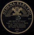 Nie będę płakał