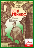 Don Fernando - foxtrot hiszpański
muz. Zygmunt Karasiński, Szymon Kataszek
sł. Andrzej Włast
od Tadzia