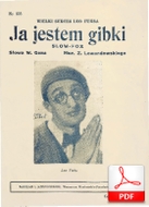 Ja jestem gibki - slowfox
muz. Zygmunt Lewandowski
sł. Władysław Gen