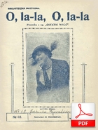 nuty: O la la!
muz. Oscar Straus
sł. Marjan Domosławski
od kierownika