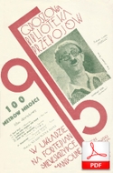 Sardinenfisz - tango charakterystyczne juif
muz. Władysław Daniłowski
sł. Konrad Tom