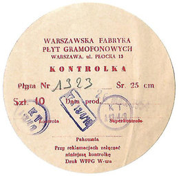 Kontrolka Muza 1323